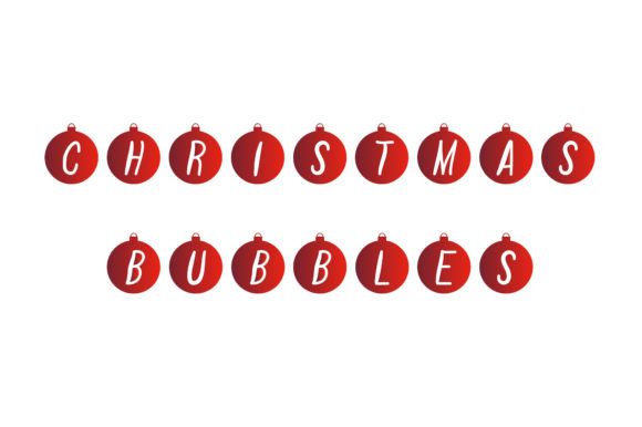Discover the Playful Charm of Christmas Bubbles Font