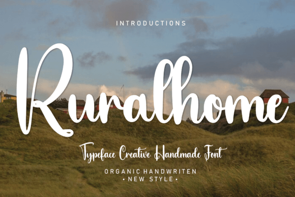 Discovering Ruralhome: A Font for Modern, Handcrafted Design
