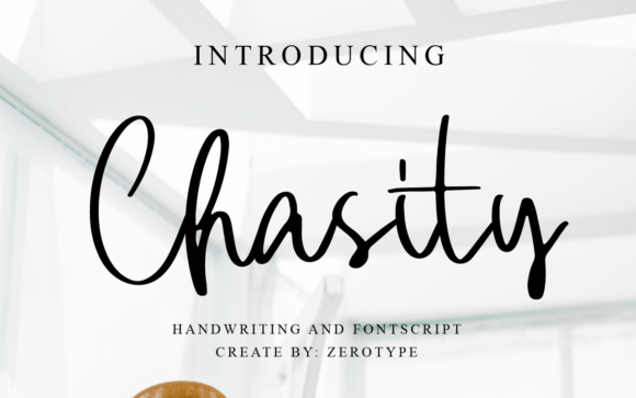 Discovering the Chasity Typeface: A Blend of Charm and Elegance