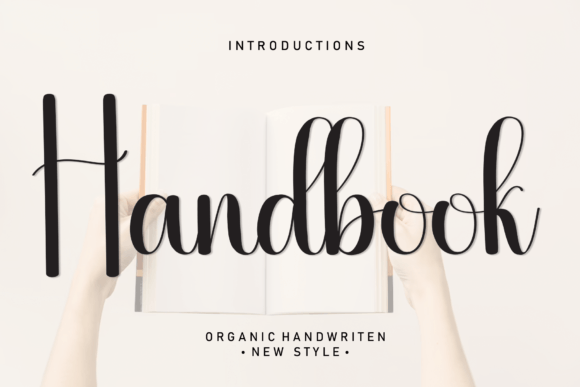 Discovering the Elegant Flow of the Handbook Font