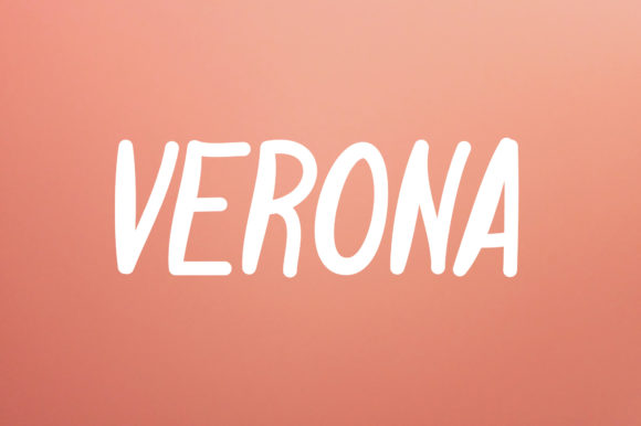Discovering Verona: A Modern Display Typeface for Creative Projects