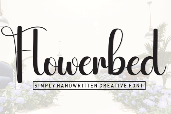 Exploring the Enchanting Handwritten Style of Flowerbed