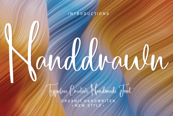 Handdrawn: A Modern Typeface for Authentic Projects