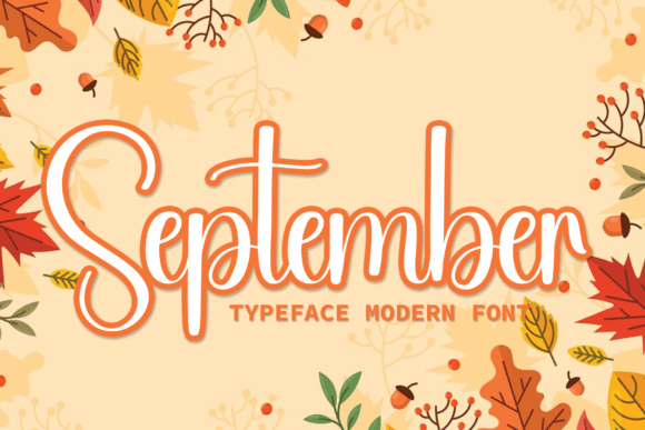 September: A Timeless Handwritten Font for Elegant Designs